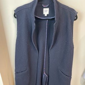 Gap thick navy vest